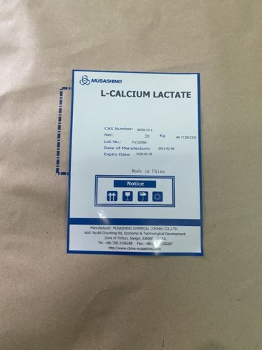 Calcium Lactate Musashino - Phụ Gia Thực Phẩm TIDA - Công Ty TNHH Ti Da